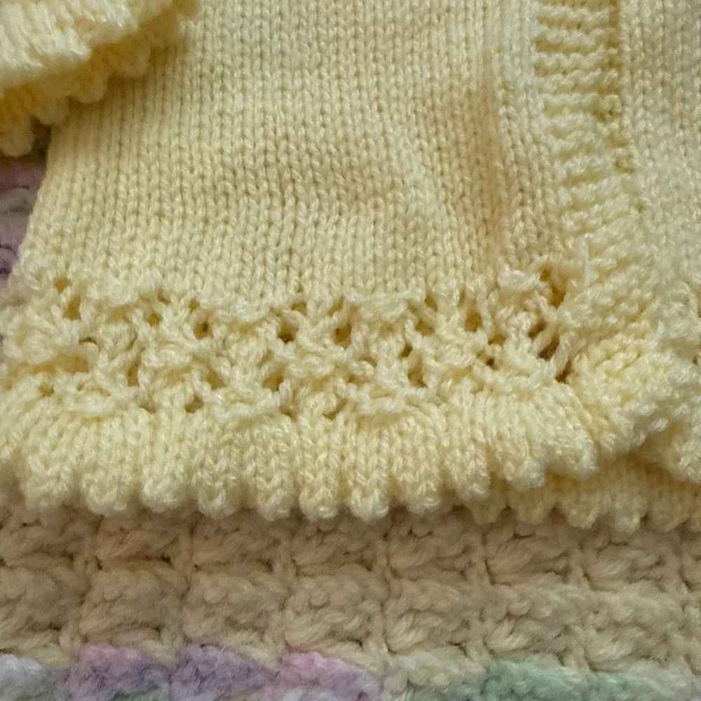 Handmade vintage crochet